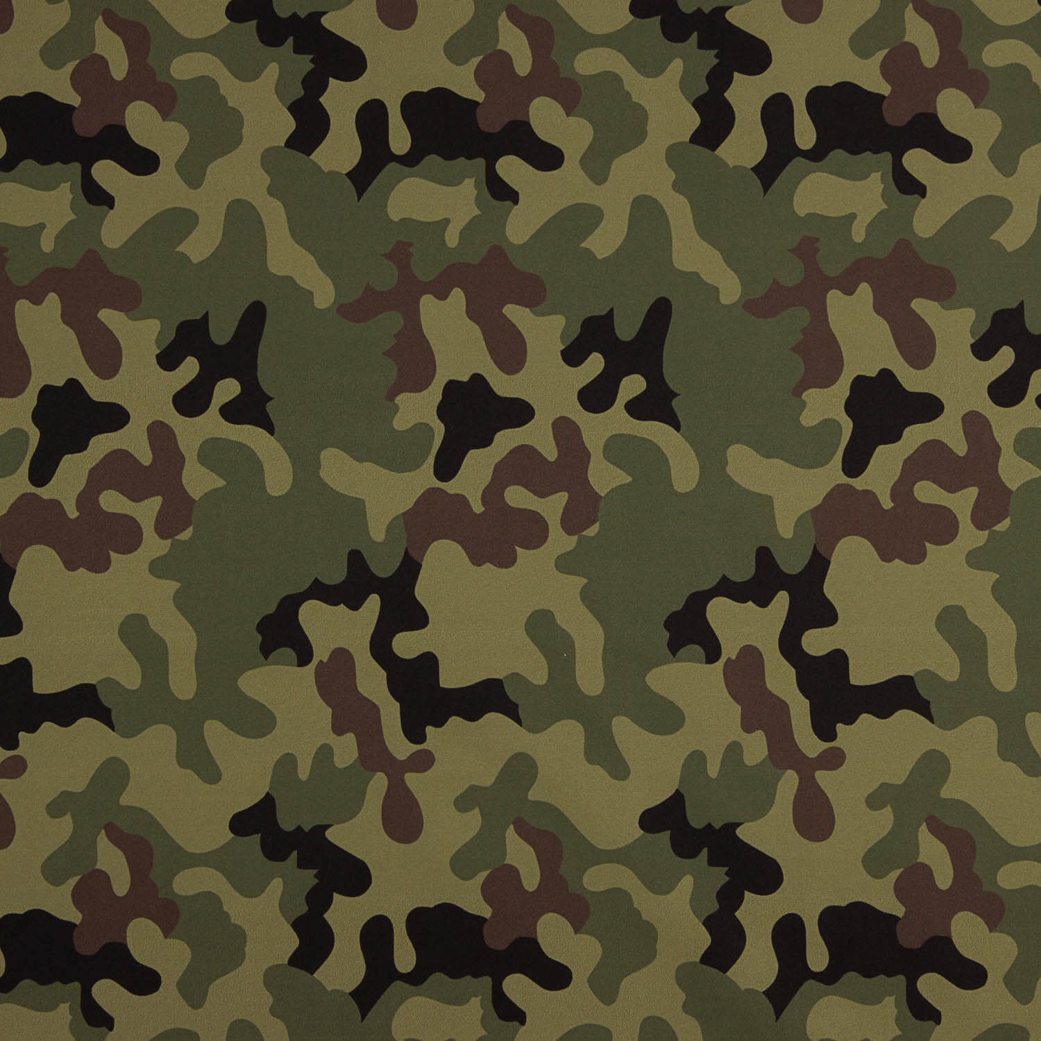 Fibra Técnica Sorona Estampado Camuflagem Verde - Ribes y Casals