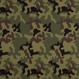 Fibra Técnica Sorona Estampado Camuflagem Verde - Ribes y Casals