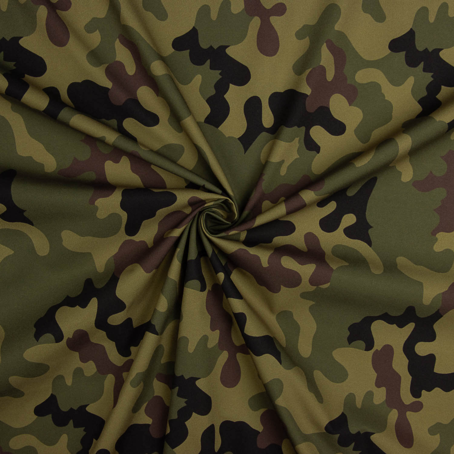 Fibra Técnica Sorona Estampado Camuflagem Verde - Ribes y Casals