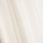 Toalha de Viscose de Bambu Branco Natural - Ribes y Casals