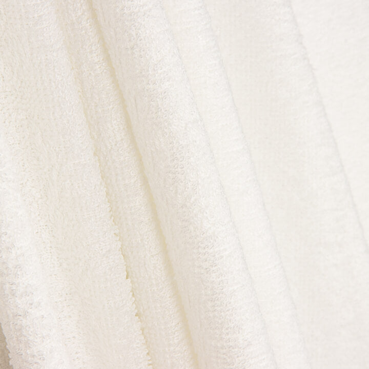 Toalha de Viscose de Bambu Branco Natural - Ribes y Casals
