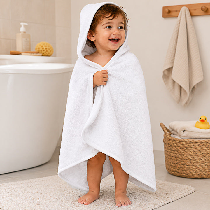 Toalha de felpo de algodão branco – 370 g/m² - Ribes y Casals