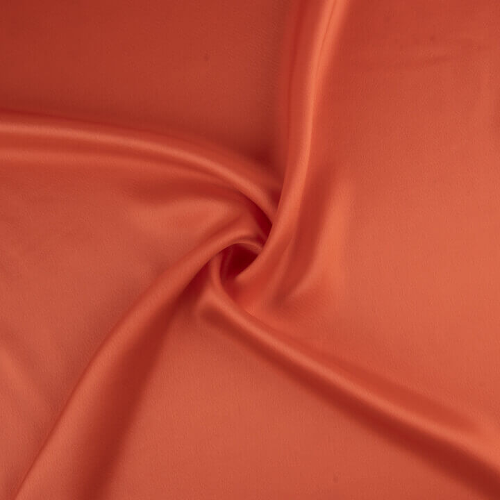 Triacetato Cetim Vermelho Coral - Ribes y Casals