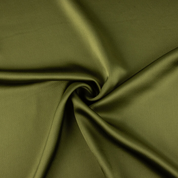 Triacetato Cetim Verde Cáqui - Ribes y Casals