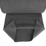 Tubular Canalé Rib 3x3 Cinza Melange - Ribes y Casals