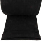 Tubular Canalé Rib 3x3 Preto - Ribes y Casals
