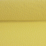 Tule Elástico Amarelo com Efeito de Gotas de Água - Ribes y Casals