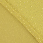 Tule Elástico Amarelo com Efeito de Gotas de Água - Ribes y Casals