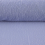 Tule Elástico Azul Lavanda com Efeito Gotas de Água - Ribes y Casals