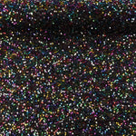 Tule Fantasia Preto com Tecido de Lantejoulas Multicoloridas - Ribes y Casals