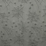Tule Preto com Aranhas Prateadas para o Halloween - Ribes y Casals
