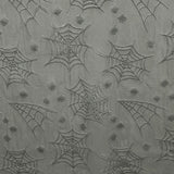 Tule Preto com Aranhas Prateadas para o Halloween - Ribes y Casals