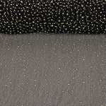 Tule preto com strass iridescentes - Ribes y Casals