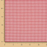 Xadrez Vichy Basic Vermelho Pequeno 40 - Ribes y Casals