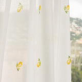 Cortina estampada com limões - Ribes y Casals