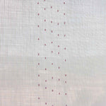 Cortina Plumeti com Franjas Rosa - Ribes y Casals