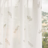 Cortina estampada com folhas - Ribes y Casals