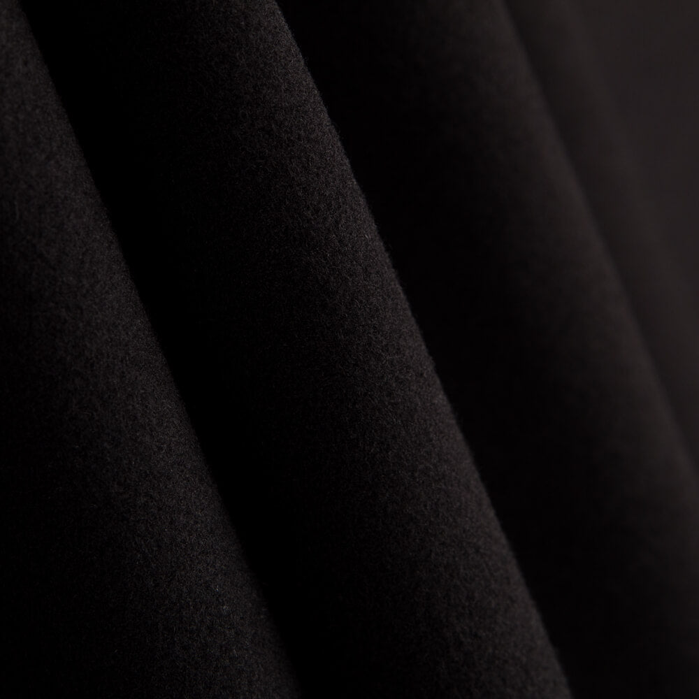 Abrigo Mouflón Loden Negro - Ribes y Casals