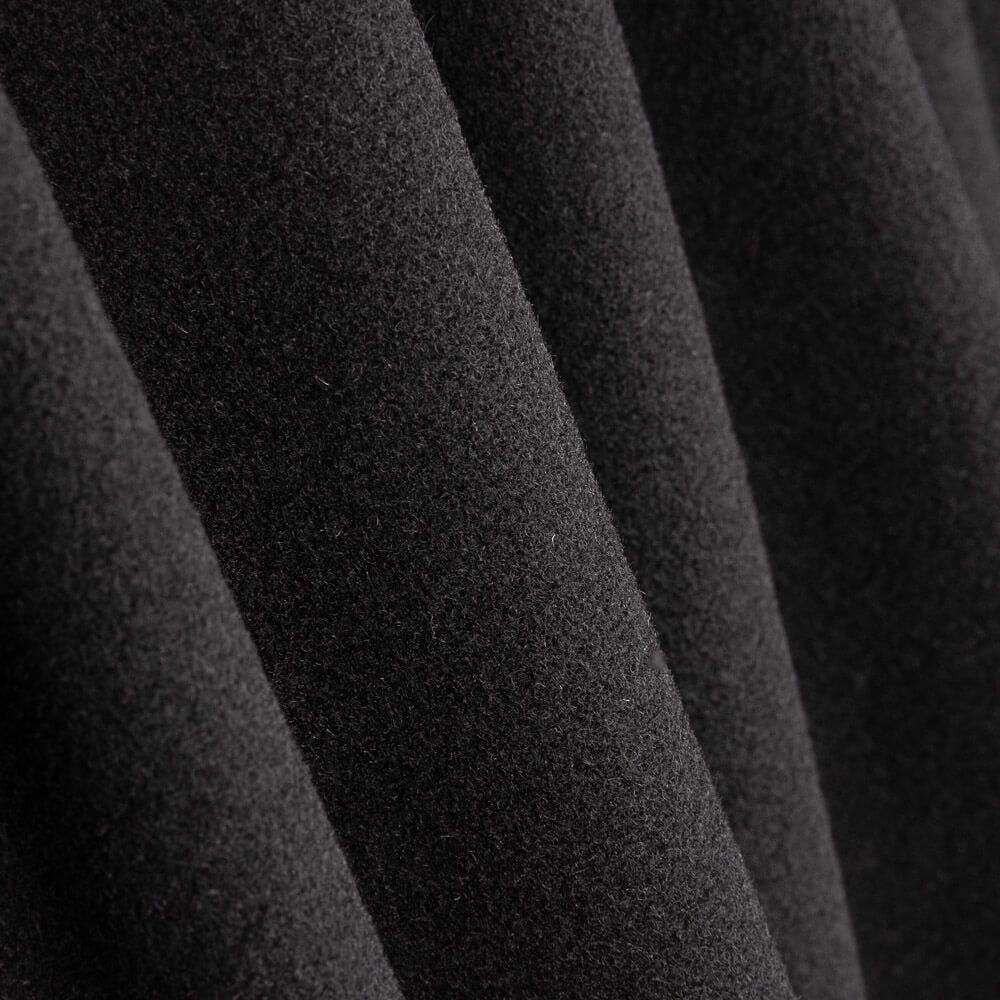 Tecido Casaco Lã Preto - Ribes y Casals