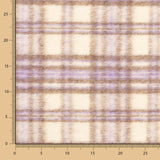 Casaco Pêlo Xadrez Bege - Ribes y Casals