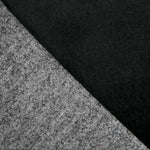 Tecido par Casaco Pêlo Fino Sorona Preto - Ribes y Casals