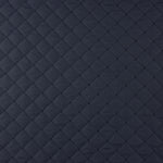 Tecido acolchoado reversível – Azul marinho e preto - Ribes y Casals