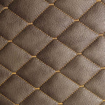 Couro Sintético Matelassê Castanho - Ribes y Casals