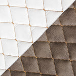 Couro Sintético Matelassê Castanho - Ribes y Casals