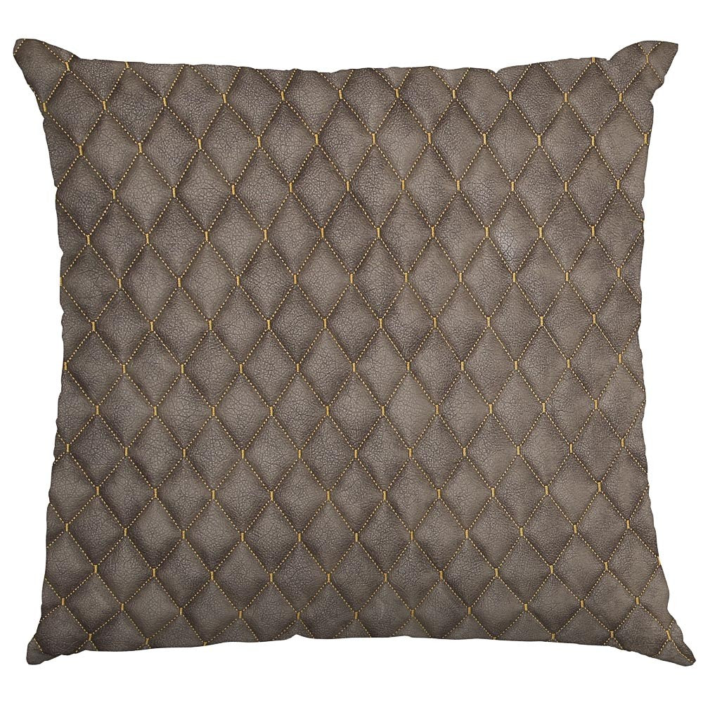 Couro Sintético Matelassê Castanho - Ribes y Casals