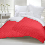 Popeline Acolchoado Bolinhas Encarnado - Ribes y Casals