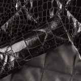 Acolchoado Em Polipiel Preto - Ribes y Casals