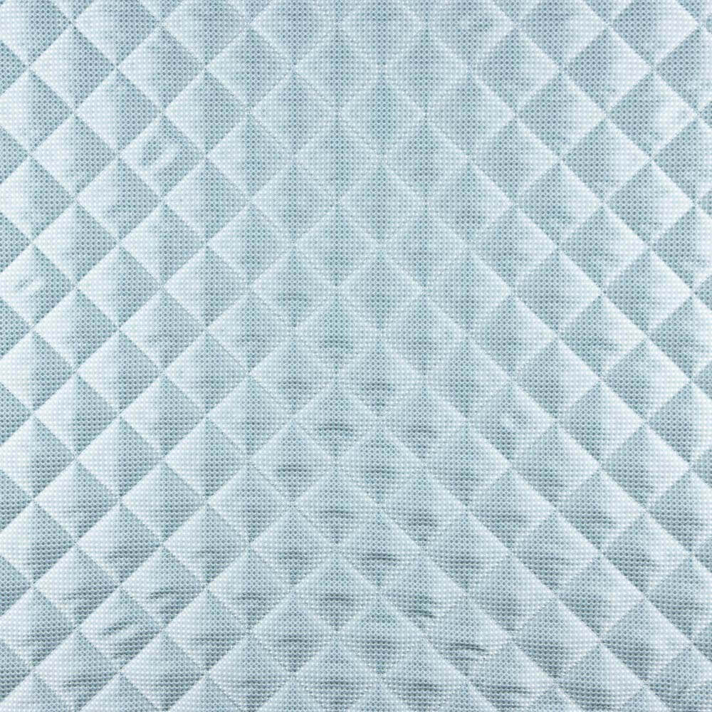 Acolchoado Jacquard Geométrico Verde Água - Ribes y Casals