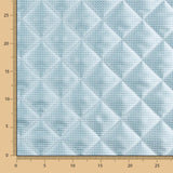 Acolchoado Jacquard Geométrico Verde Água - Ribes y Casals