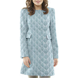 Acolchoado Jacquard Geométrico Verde Água - Ribes y Casals