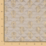 Acolchoado Infantil Jacquard Caveiras Ouro - Ribes y Casals