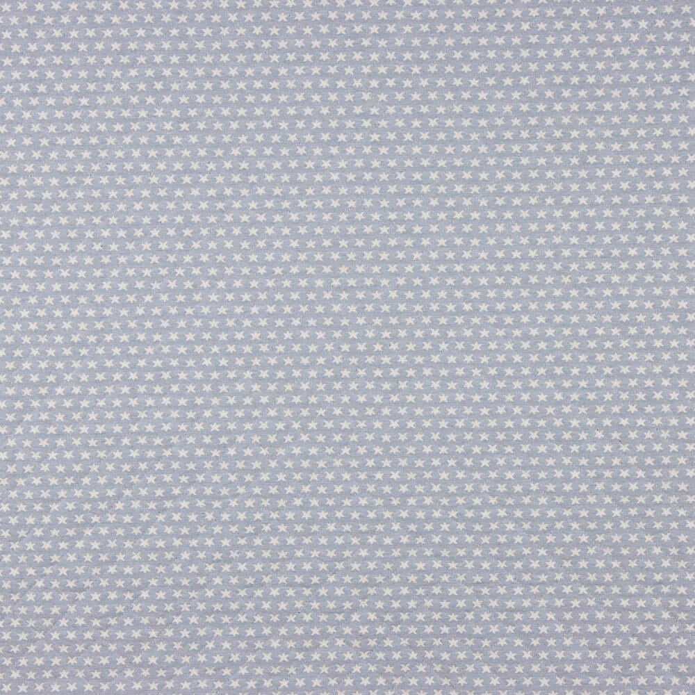 Acolchoado Infantil Jacquard Azul Denim Estrelas - Ribes y Casals