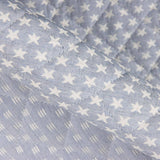 Acolchoado Infantil Jacquard Azul Denim Estrelas - Ribes y Casals