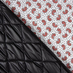 Acolchoado Impermeável Preta Caxemira - Ribes y Casals