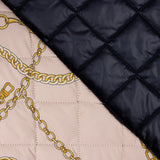 Acolchoado Impermeável Marinho Correntes - Ribes y Casals