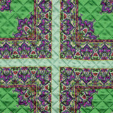 Acolchado Impermeable Estampado Verde - Ribes y Casals