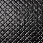 Pele Sintética Preta Acolchoada - Ribes y Casals