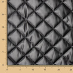 Pele Sintética Preta Acolchoada - Ribes y Casals