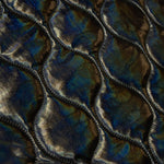 Eco Pele Acolchoado Geométrico Preto - Ribes y Casals