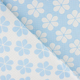 Jacquard Infantil Margaridas Azul - Ribes y Casals