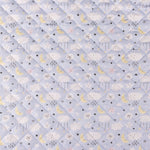 Acolchoado Em Piqué De Algodão Azul Claro - Ribes y Casals