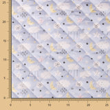 Acolchoado Em Piqué De Algodão Azul Claro - Ribes y Casals