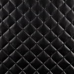 Acolchoado Em Polipiel Preto - Ribes y Casals