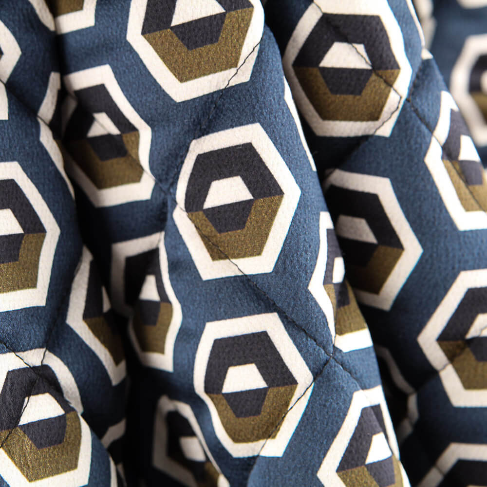 Acolchoado Reversível Verde Militar - Ribes y Casals