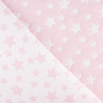 Jacquard Infantil Estrelas Rosa - Ribes y Casals