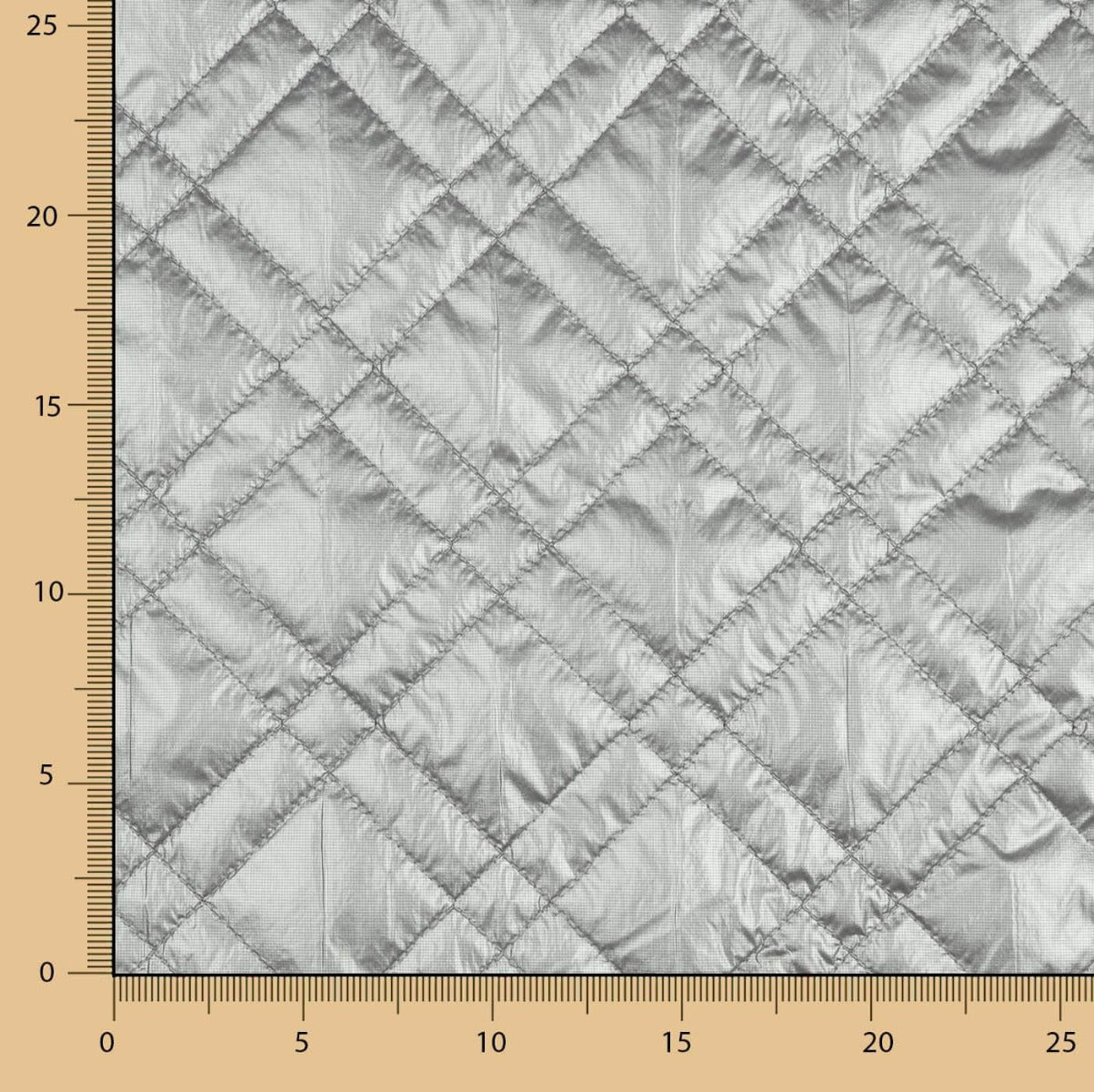 Acolchoado Water Repellent Prata - Ribes y Casals